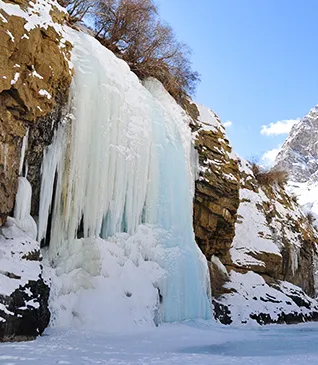 Chadar Trek Frozen River
