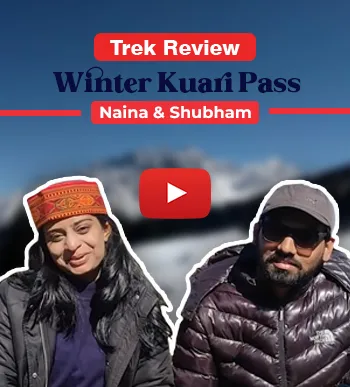 Winter Kuari Pass Couple trek experience | Trek The Himalayas.