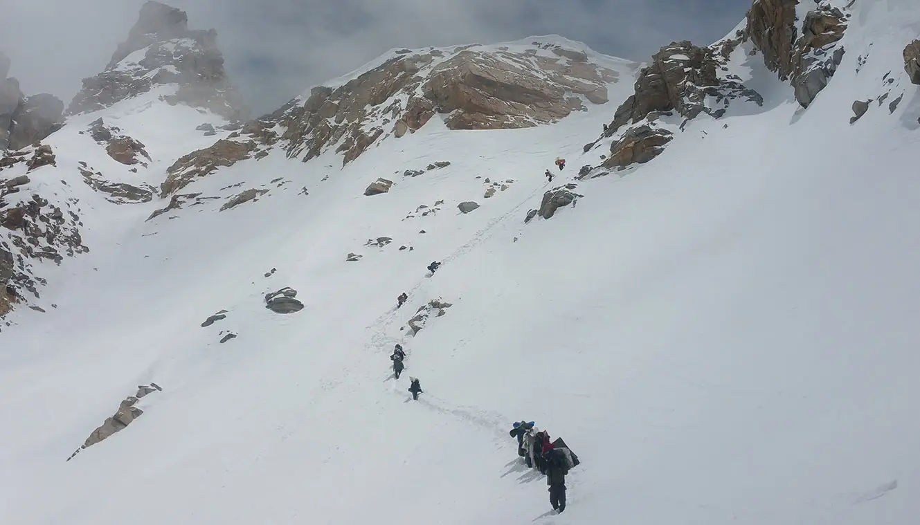 Auden's Col Expedition Day 6 Itinerary