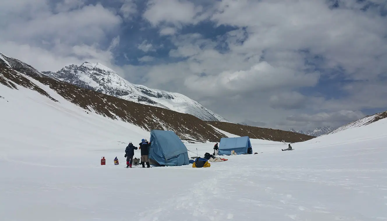 Auden's Col Expedition Day 7 Itinerary