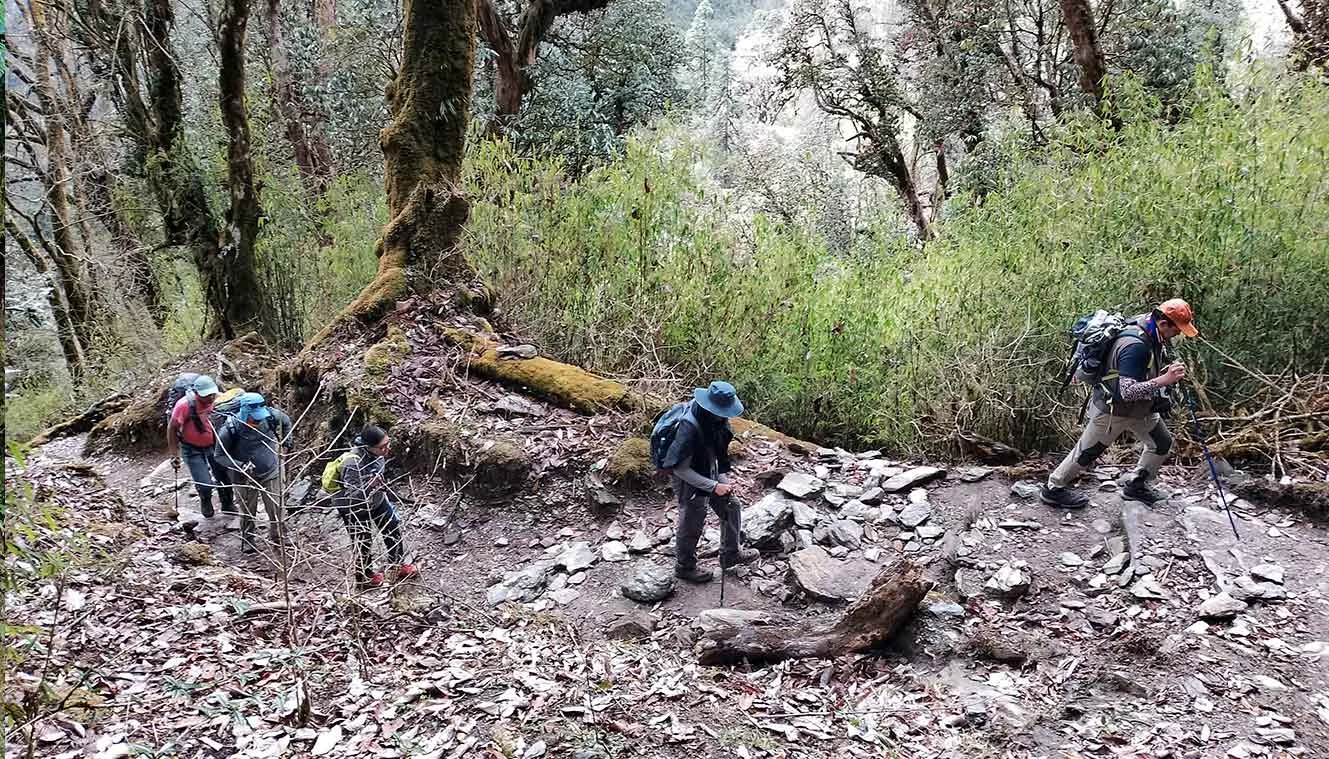 Khopra Ridge trek Day 3 Itinerary