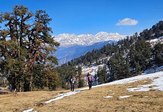 17th March Weather Update: The Weather is All Sunny Except in Pangarchulla, Kedarkantha and Kuari Pass