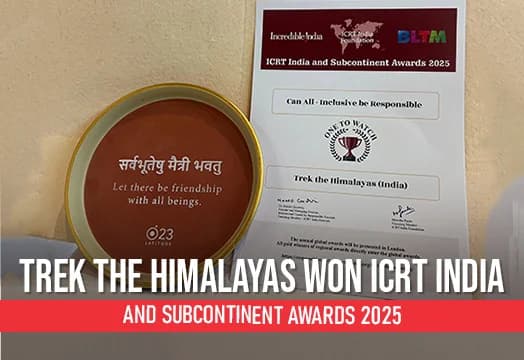 Trek The Himalayas Won ICRT India and Subcontinent Awards 2025