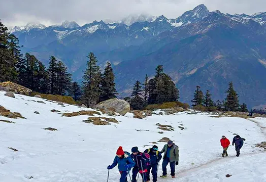 19th March Weather Update: Kuari Pass and Chopta Chandrashila Trek are Experiencing Rainy Weather Today