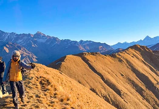 December 27, 2025 - Trek Update: Kuari Pass, Dayara Bugyal, Chopta and Sandakphu Trek