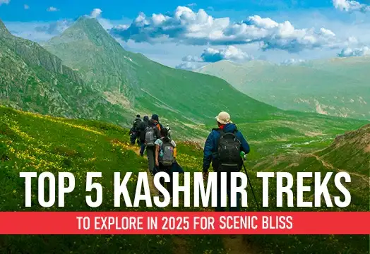 Top 5 Kashmir Treks to Explore in 2025 for Scenic Bliss