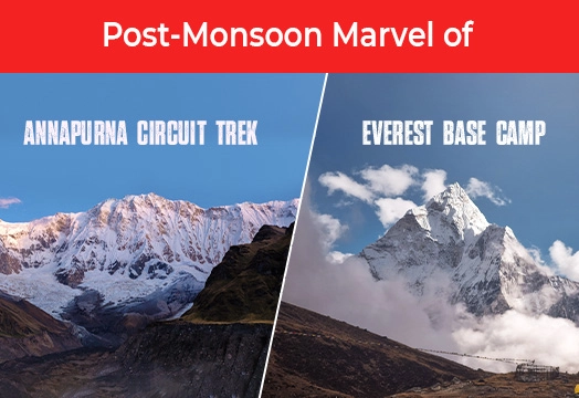 Post-Monsoon Treks - EBC Trek and Annapurna Circuit Trek