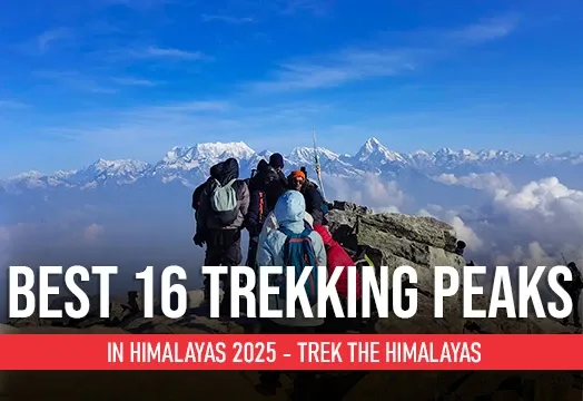 Top 16 Trekking Peaks in Himalayas 2025