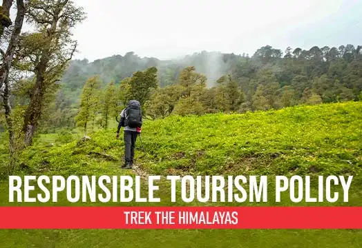 Responsible Tourism Policy - Trek The Himalayas