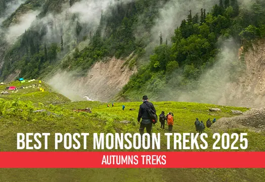Best Post Monsoon Treks 2025 - Autumns Treks | Trek The Himalayas