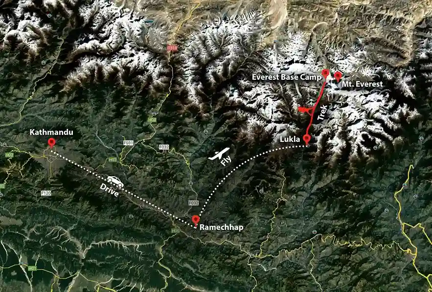 Everest Base Camp Trek Maps