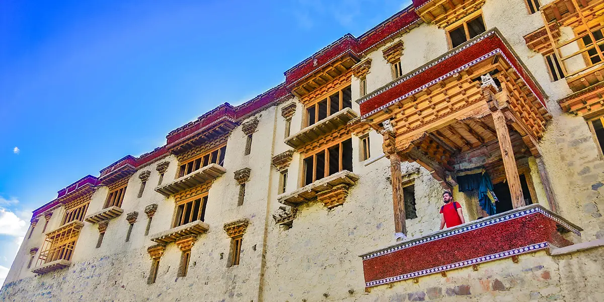 Leh Palace - 	
    places to visit in leh