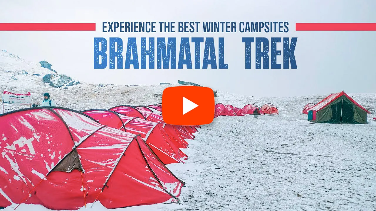 Brahmatal Trek : Best Winter Campsites | Winter Trek in Uttarakhand