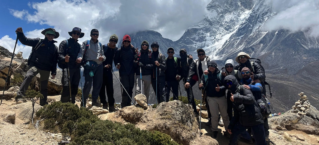 Everest Base Camp Trek with Doon School Students