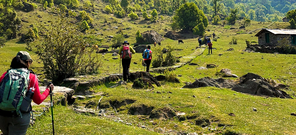 Ranthan Kharak Trek 2024 - Unexplored Trek in Uttarakhand