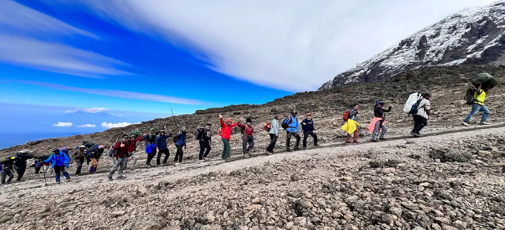 Kilimanjaro trek