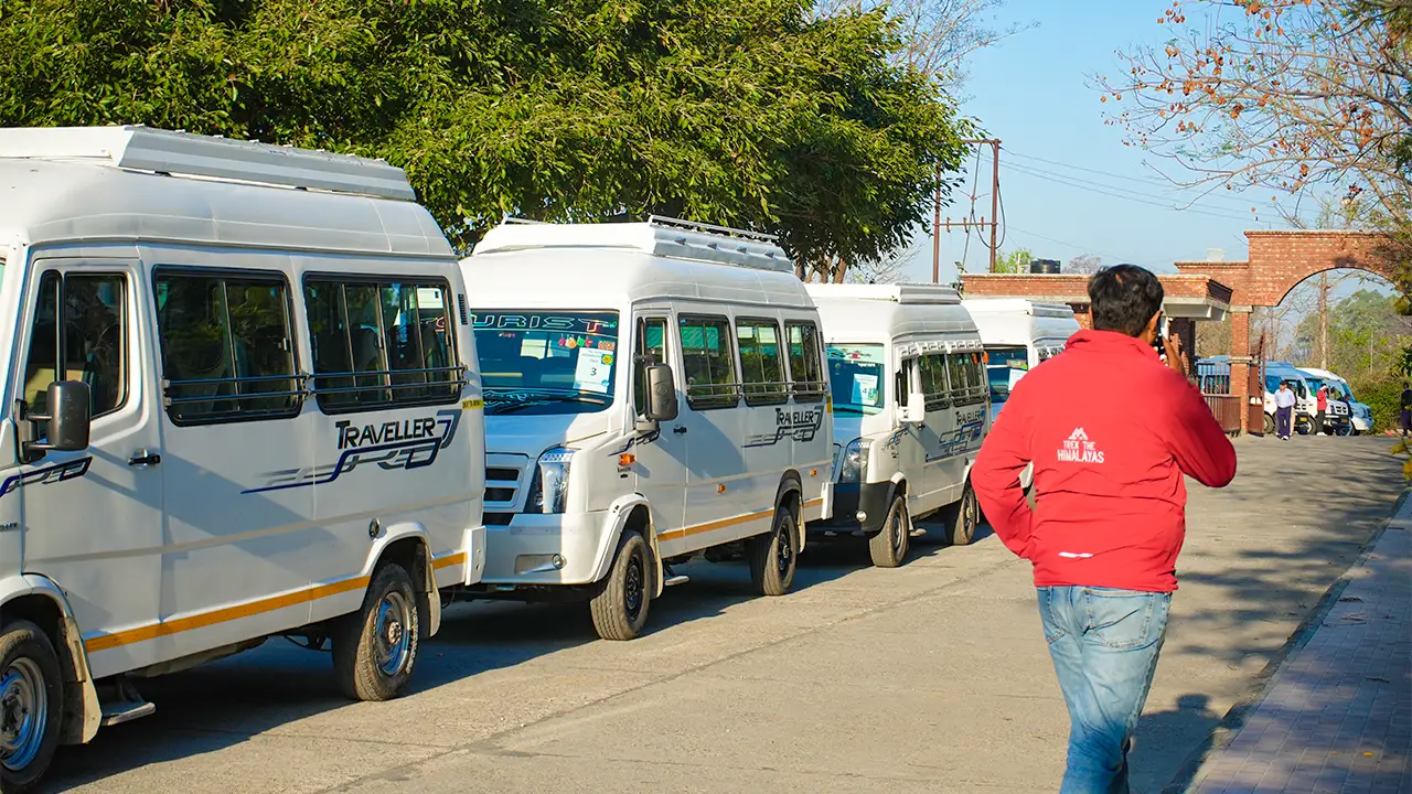 Image shows the transportation provided by TTH