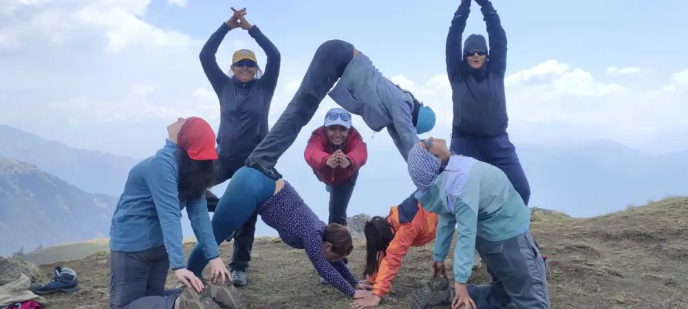 yoga and meditation in the himalayas