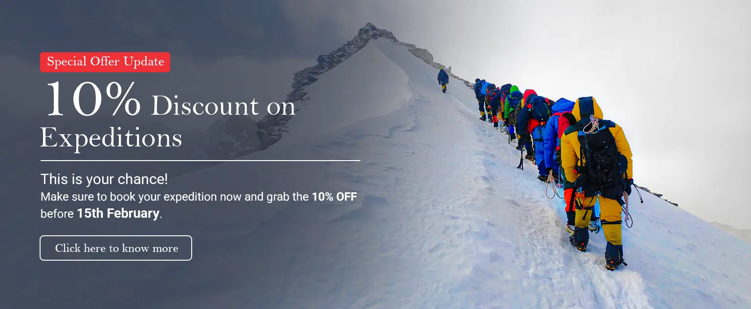 Special Offer Update: Flat 10% Discount on Ladakh Expeditions