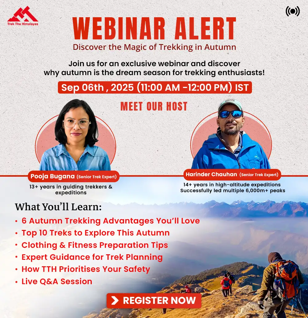 Autumn Treks Webinars