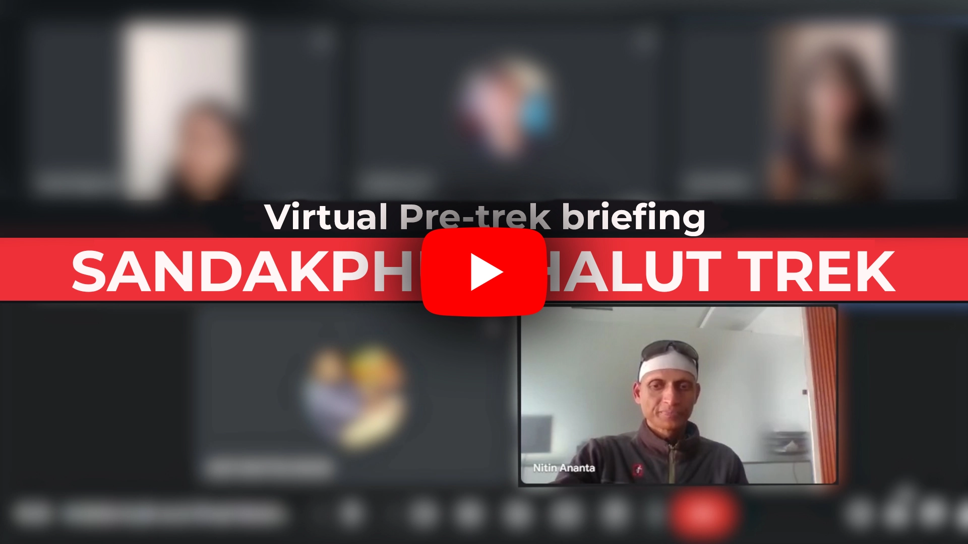 Sandakphu Trek VirtualMeeting Video