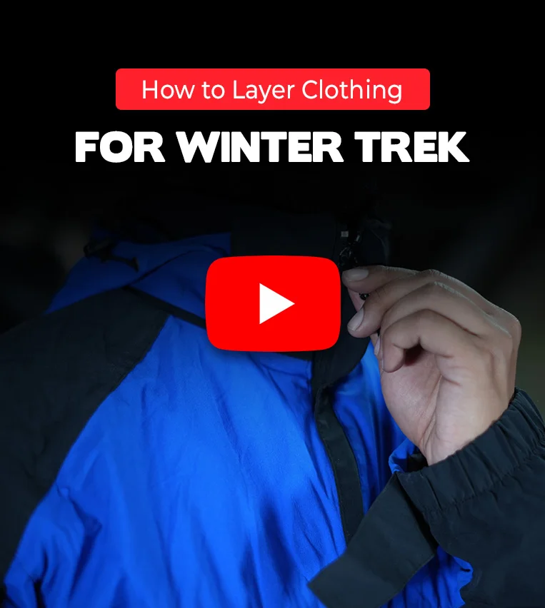 How to Layer Clothing for Winter Trek