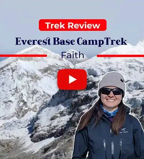 Everest Base Camp trek experience by our fellow trekker.