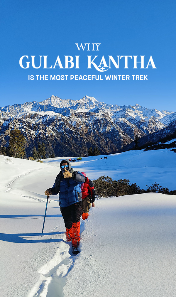 Why Gulabi Kantha Is the Most Peaceful Winter Trek